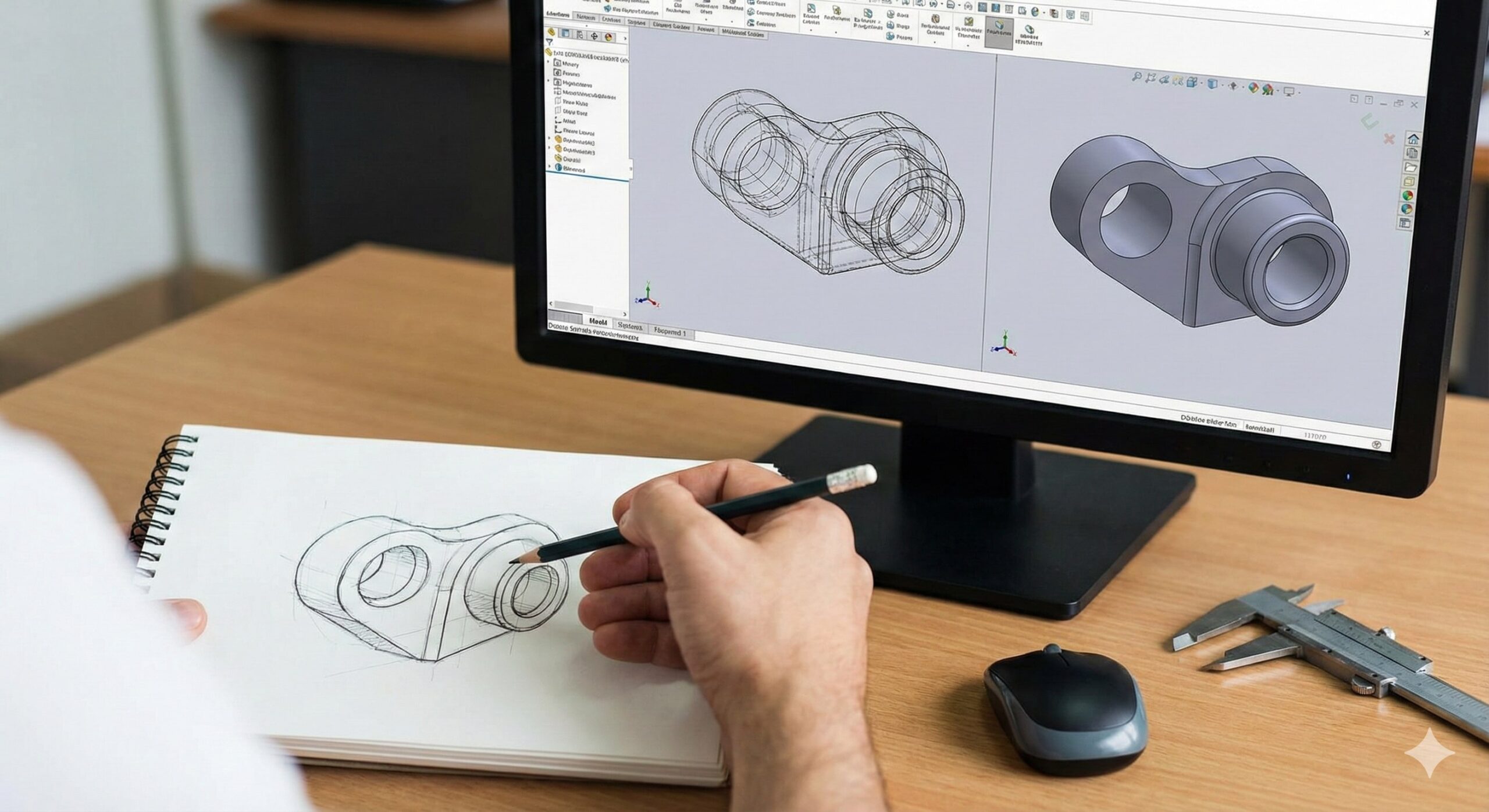 You are currently viewing יש לכם רעיון בראש? כך אנחנו הופכים אותו משרטוט על מפית למודל תלת-ממדי