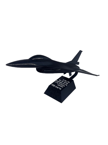 מתנת שחרור – מטוס F16 עם הקדשה אישית
